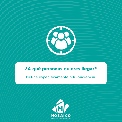 Define a tu audiencia